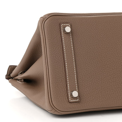Hermes Togo Birkin 30 Etoupe 8 of 10