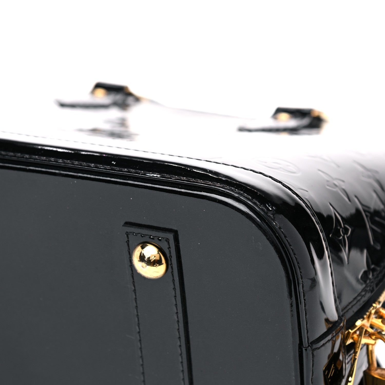 Louis Vuitton Vernis Alma PM Noir Magnetique 12 of 18