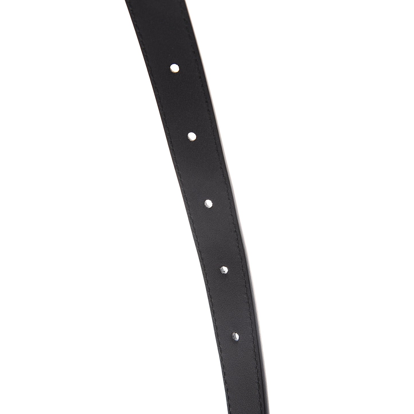 Calfskin Double G 20mm Belt 80 32 Black