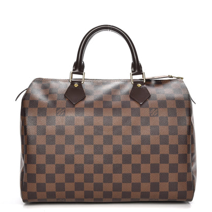 Louis Vuitton Damier Ebene Speedy 30 1 of 7