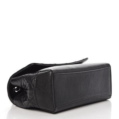 Chanel Caviar Lambskin Quilted Bi Coco Flap Black 4 of 8