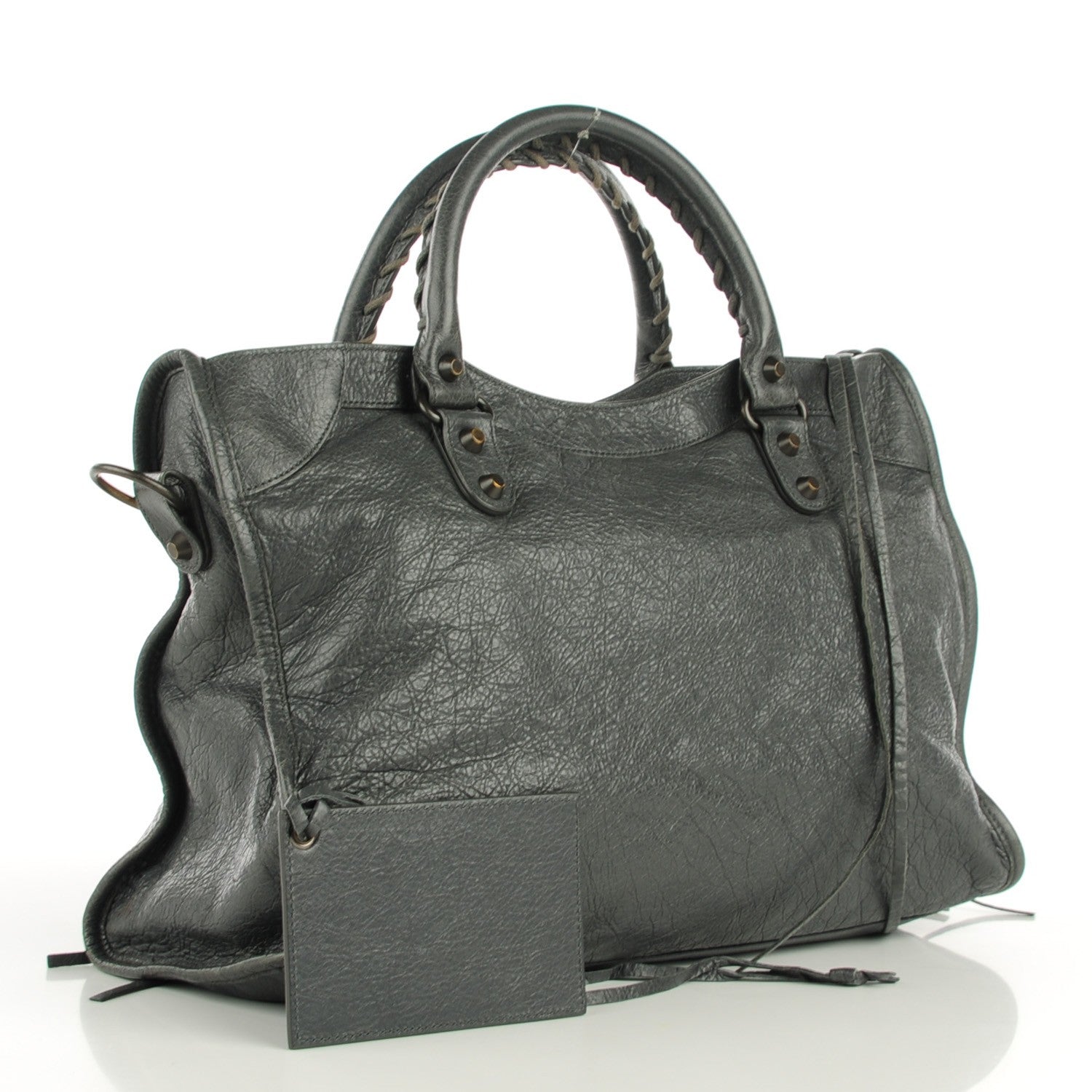 Balenciaga Agneau Classic Hardware City Gris Tarmac 5 of 14
