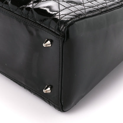 Christian Dior Patent Cannage Medium Lady Dior Black 11 of 11