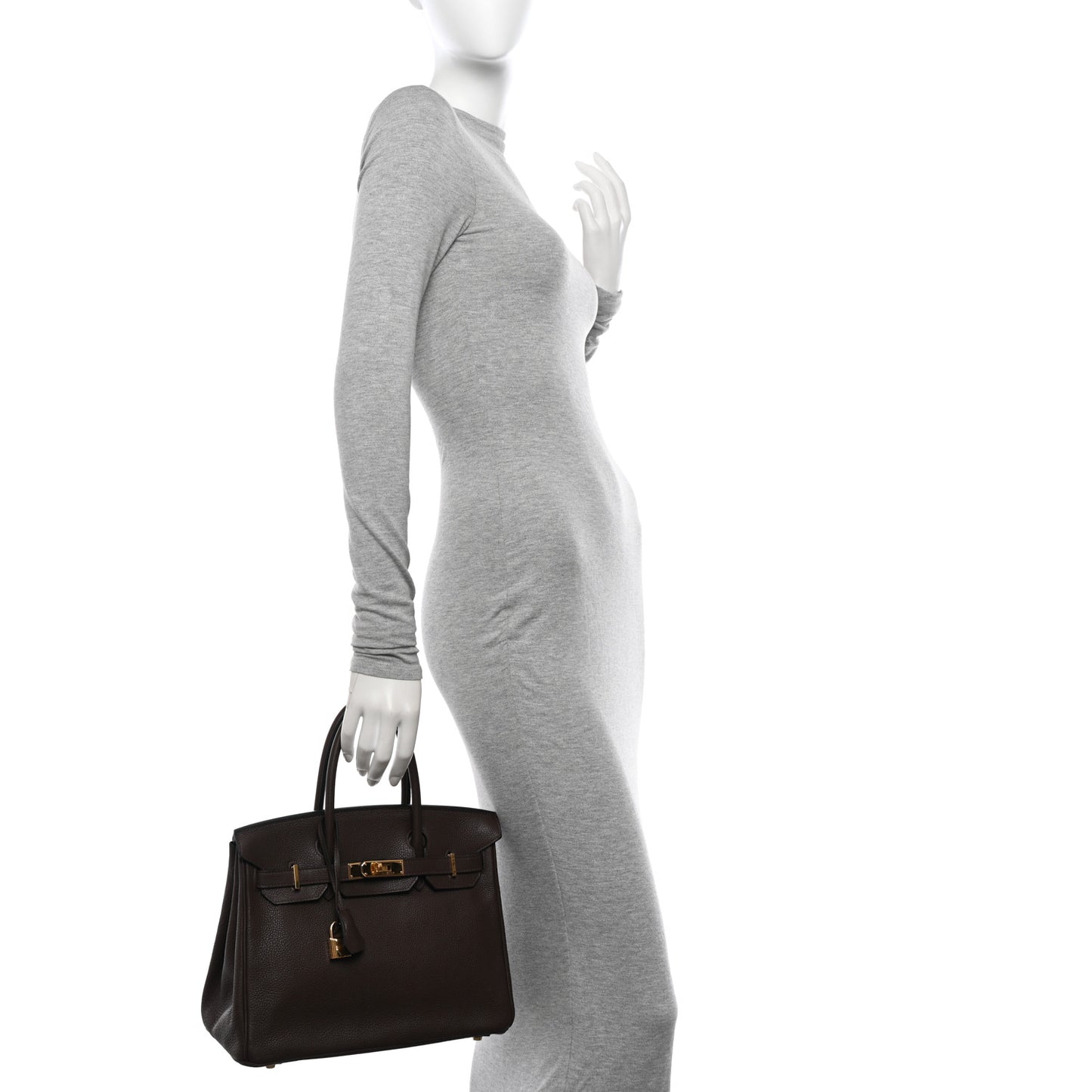 Togo Birkin 30 Chocolate