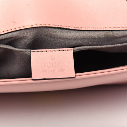 Gucci Calfskin Matelasse Mini GG Marmont Shoulder Bag Perfect Pink 6 of 10