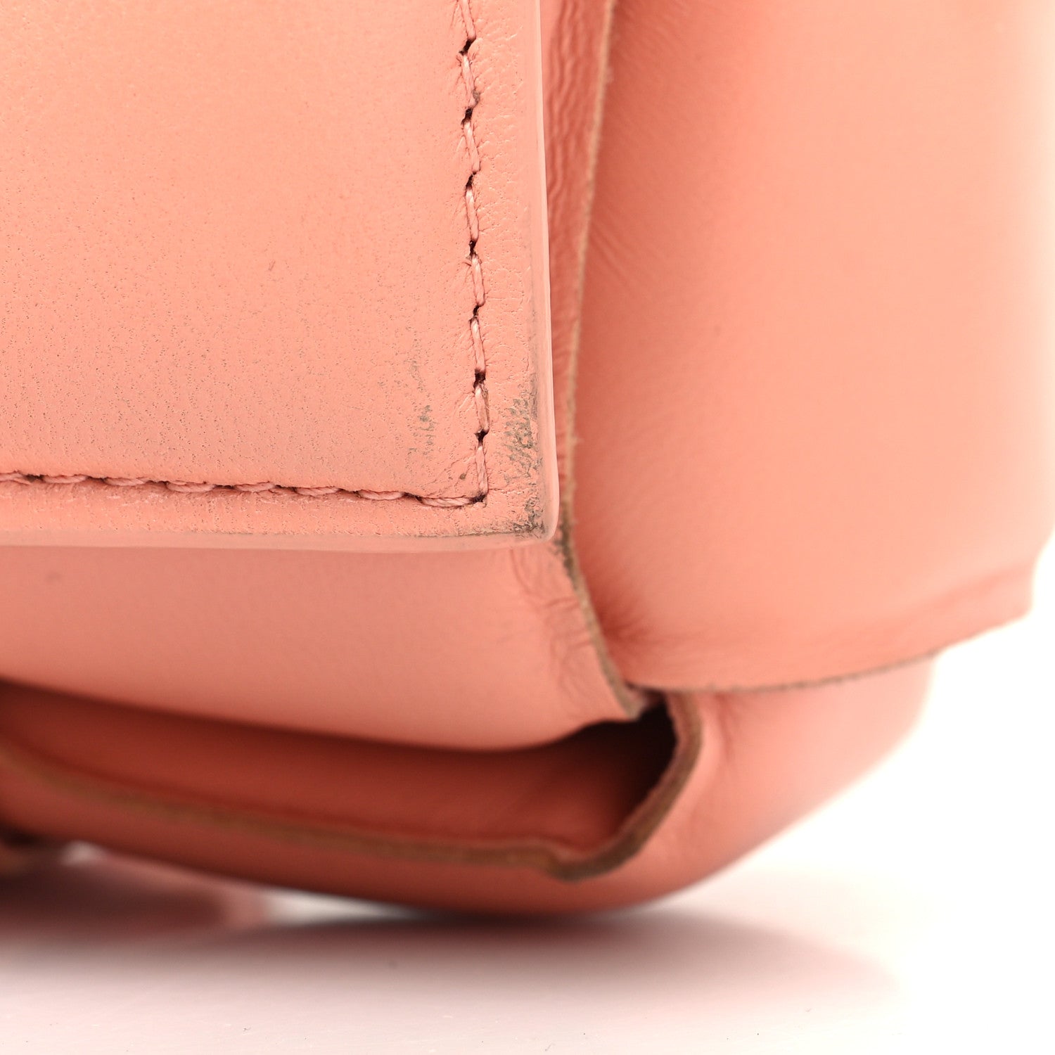 Bottega Veneta Nappa Maxi Intreccio Padded Cassette Crossbody Bag Peachy 9 of 9