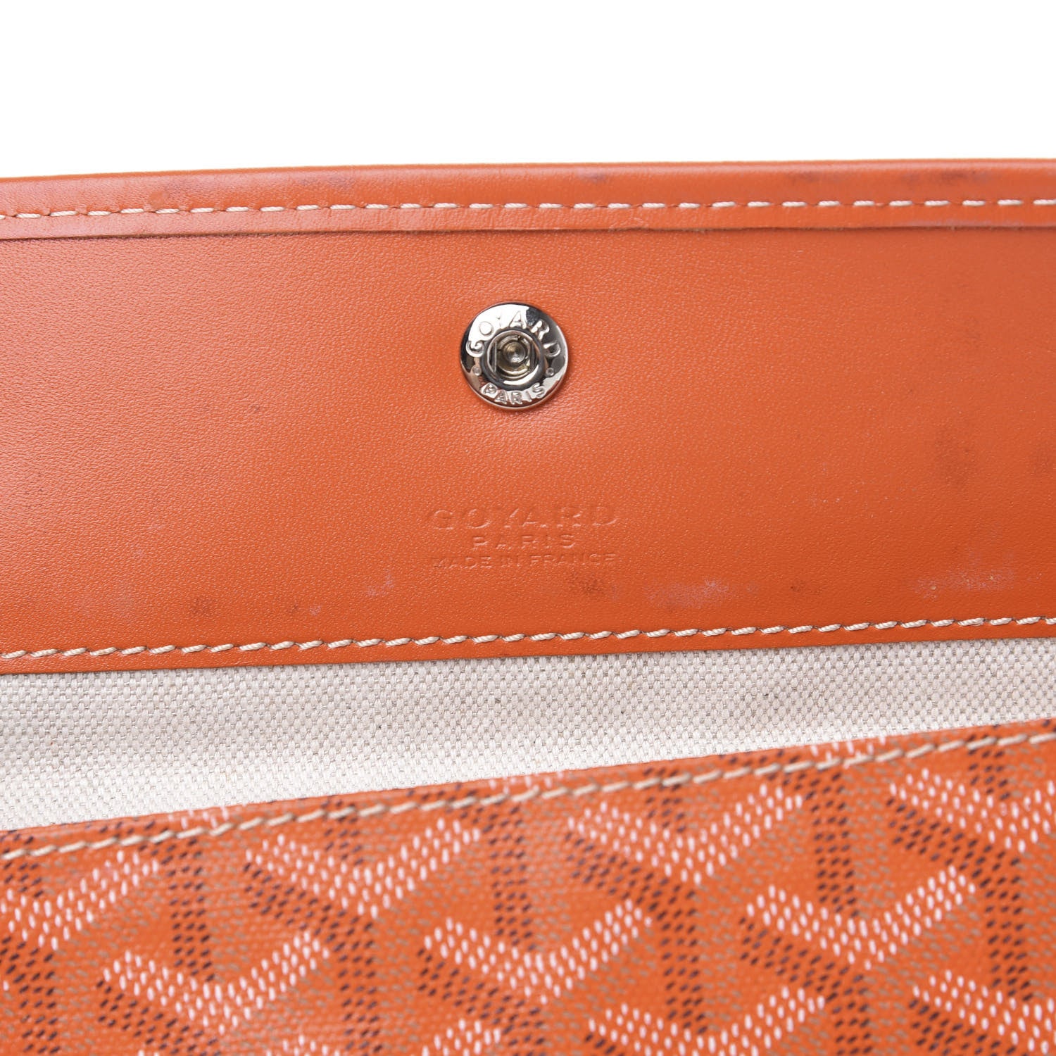 Goyard Goyardine Saint Louis GM Orange 5 of 13