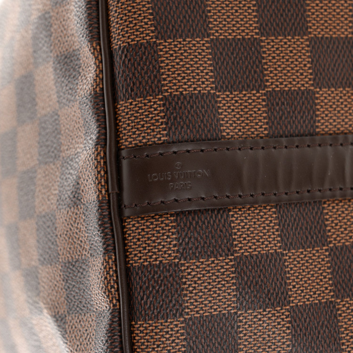 Louis Vuitton Damier Ebene Speedy Bandouliere 30 6 of 10