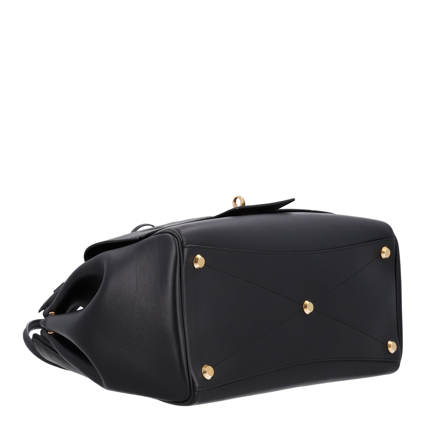 Balenciaga Smooth Calfskin Medium Bel Air Carry All Bag Black 4 of 10