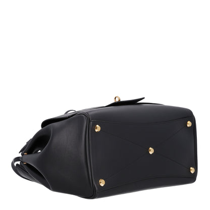 Balenciaga Smooth Calfskin Medium Bel Air Carry All Bag Black 4 of 10