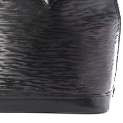 Louis Vuitton Epi Alma MM Black 11 of 11