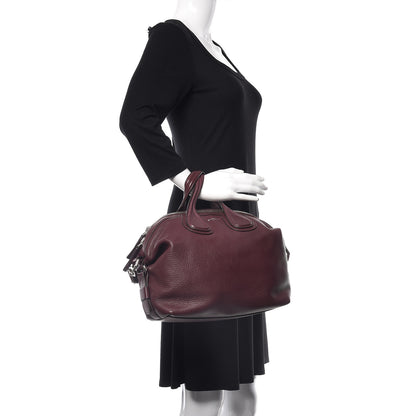 Givenchy Waxy Grained Calfskin Small Nightingale Oxblood 2 of 10