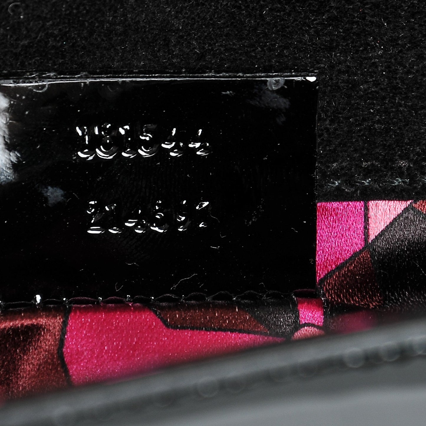 Patent Romy Clutch Black