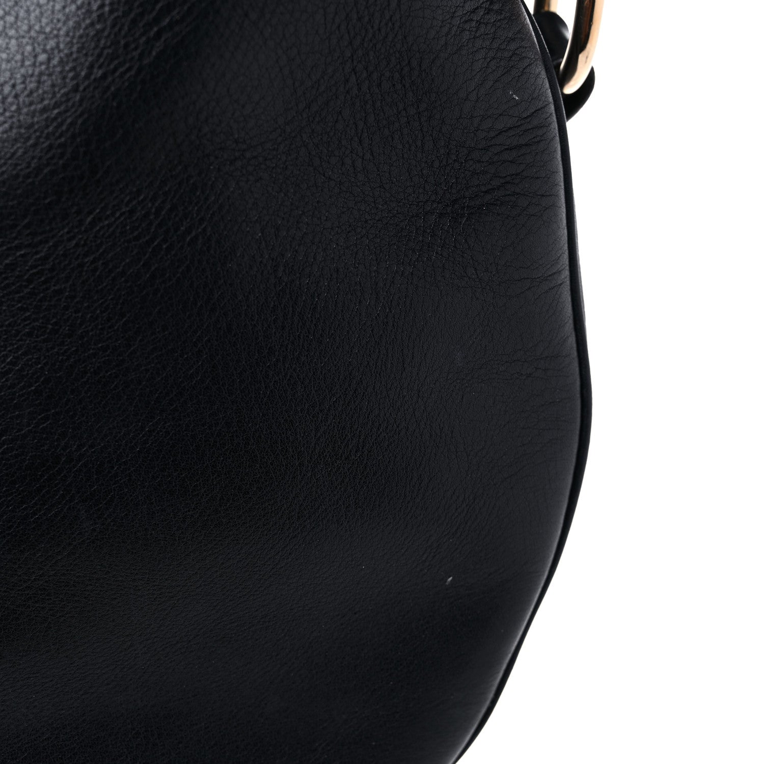 Gucci Calfskin Web Strap Hobo Black 11 of 14