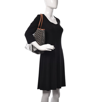 Goyard Goyardine Saint Louis PM Black Gold 2 of 11