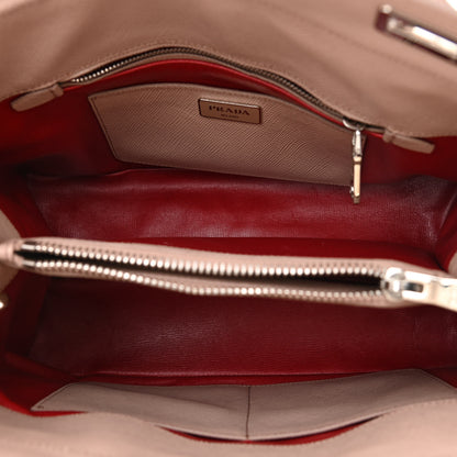 Prada Saffiano Cuir Twin Tote Cammeo 5 of 16