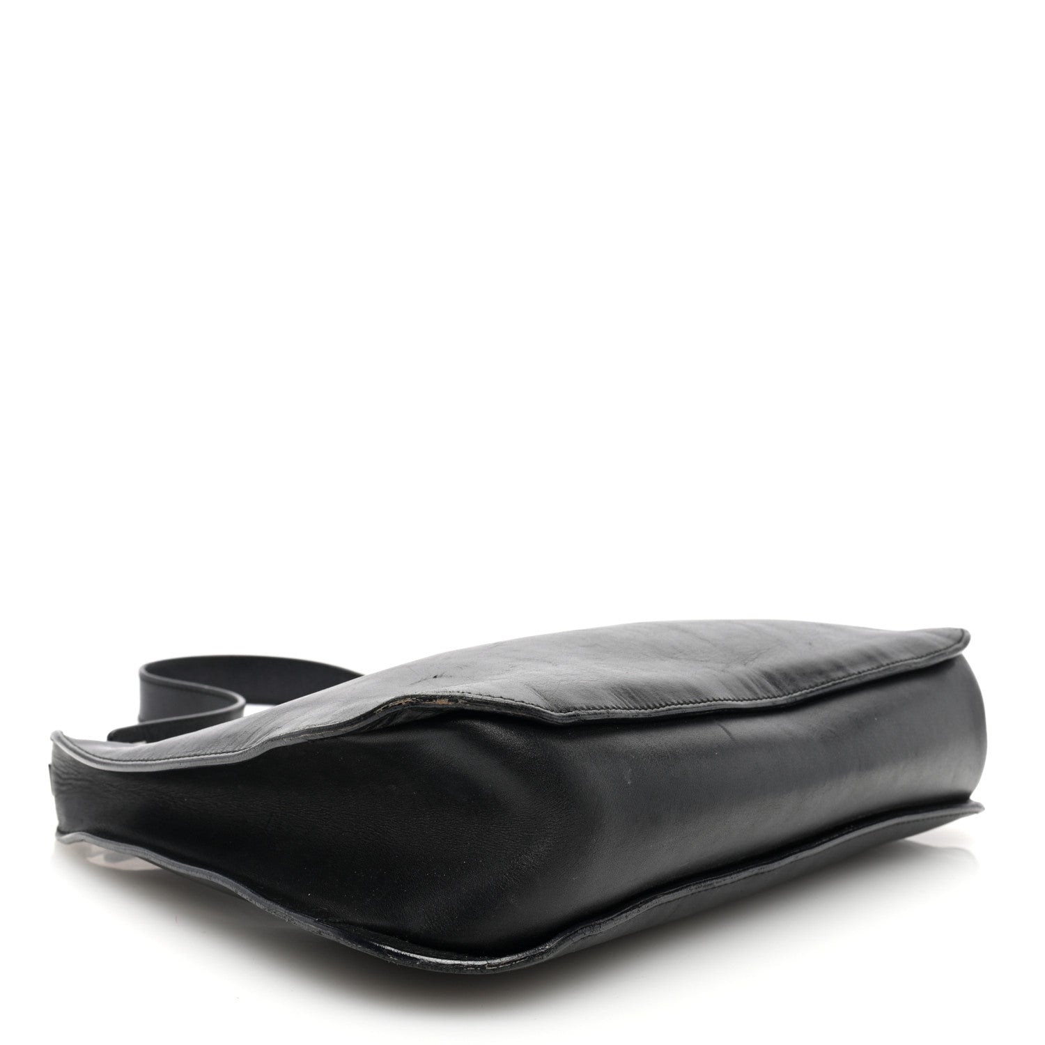 Gucci Calfskin Logo Hobo Bag Black 4 of 13