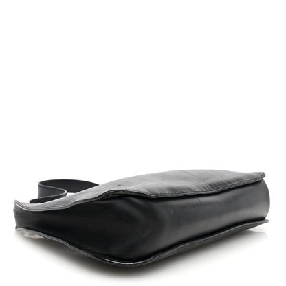 Gucci Calfskin Logo Hobo Bag Black 4 of 13