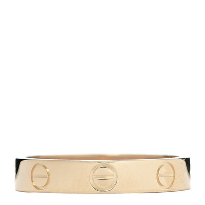 Cartier 18K Yellow Gold 3.5mm LOVE Wedding Band Ring 53 6.5 1 of 5
