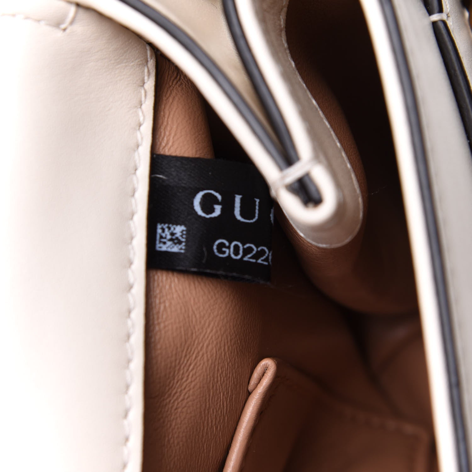 Gucci Nappa Pearl Studded Mini Queen Margaret Broadway Shoulder Bag Mystic White 8 of 17
