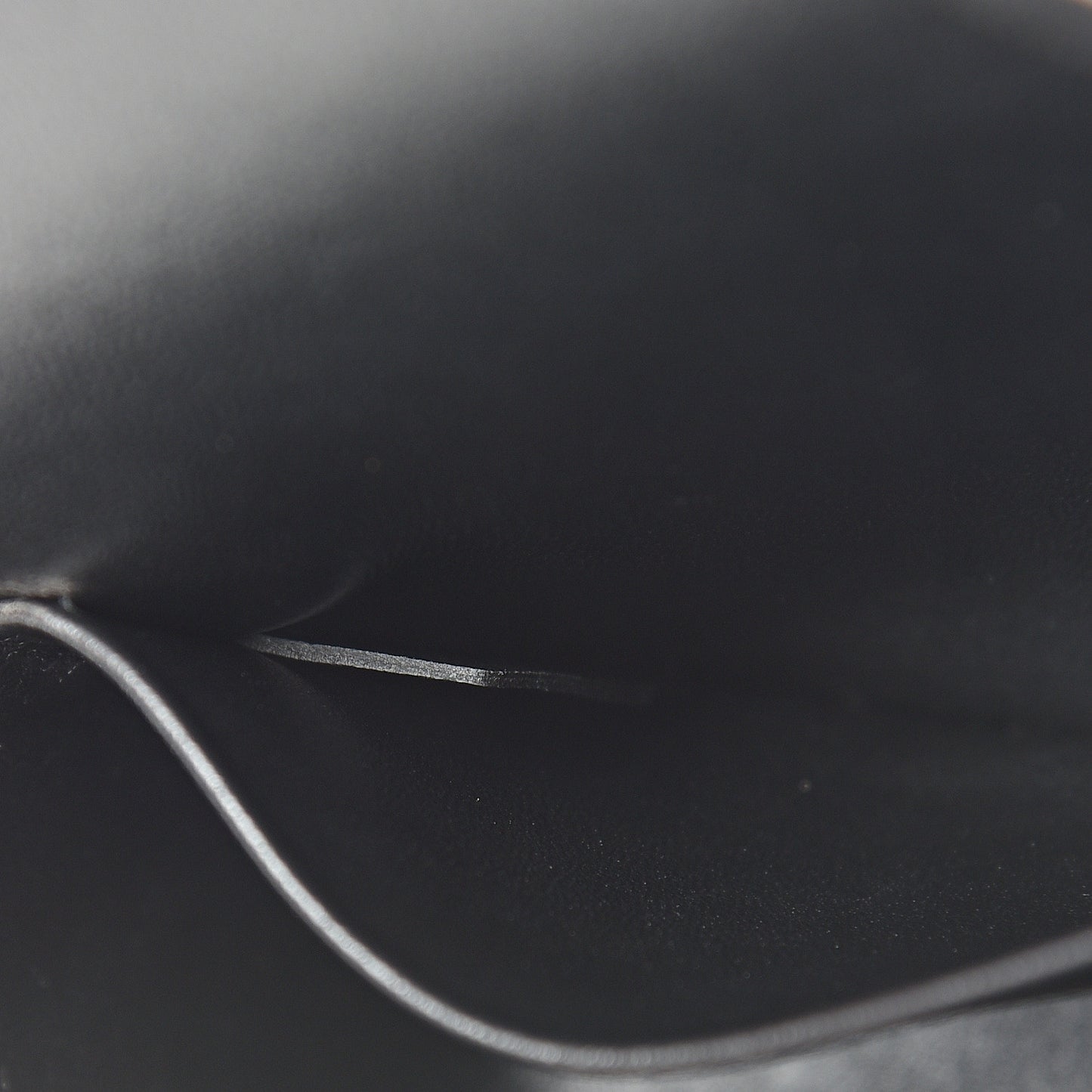Shiny Calfskin Nano Triomphe Black