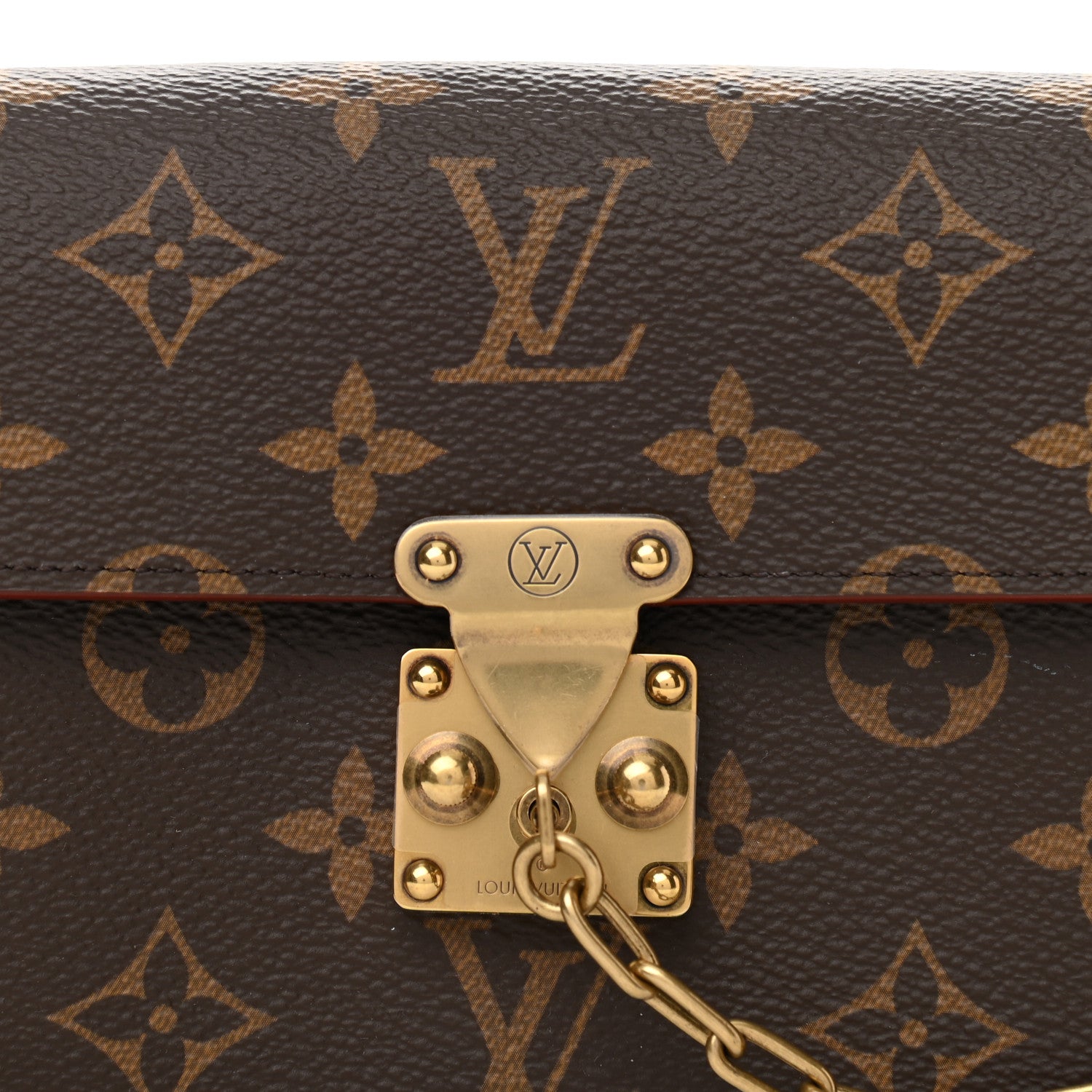 Louis Vuitton Monogram S Lock Belt Pouch MM 15 of 25