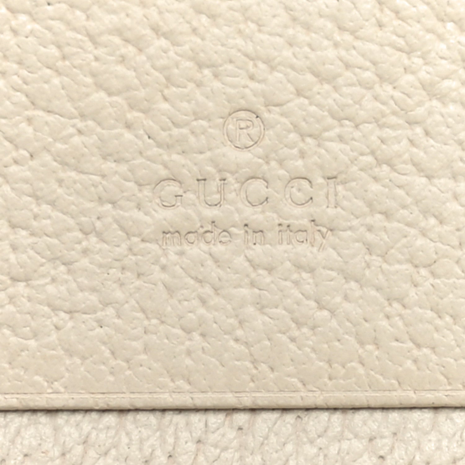 Gucci Textured Calfskin Web Ophidia Card Case Mystic White 6 of 11
