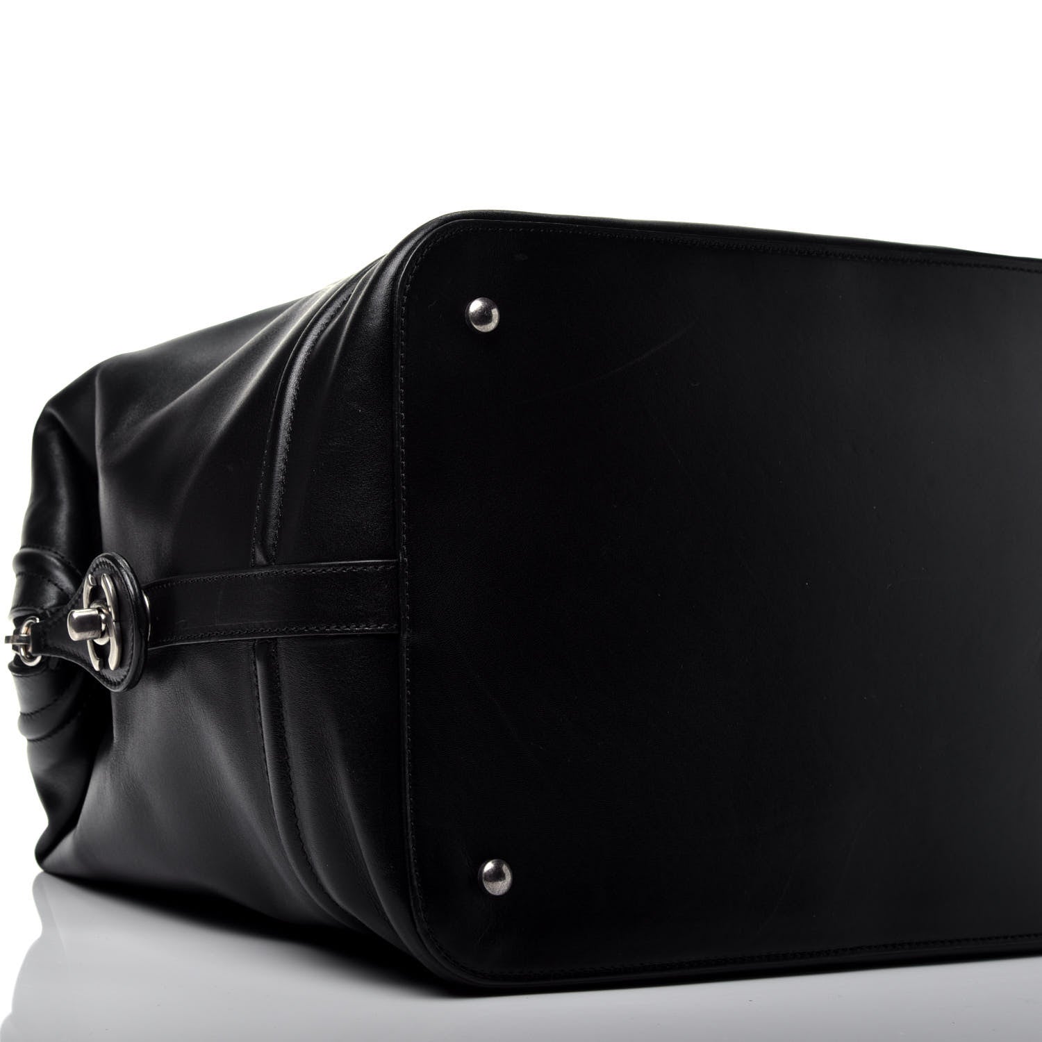 Chanel Smooth Calfskin Country Ride Bowler Tote Black 8 of 9