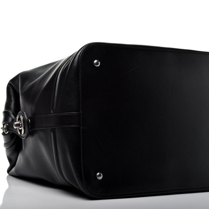 Chanel Smooth Calfskin Country Ride Bowler Tote Black 8 of 9