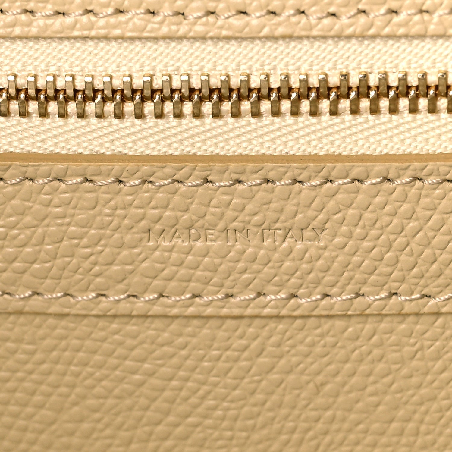 Celine Grained Calfskin Small Vertical Cabas Sand 6 of 9