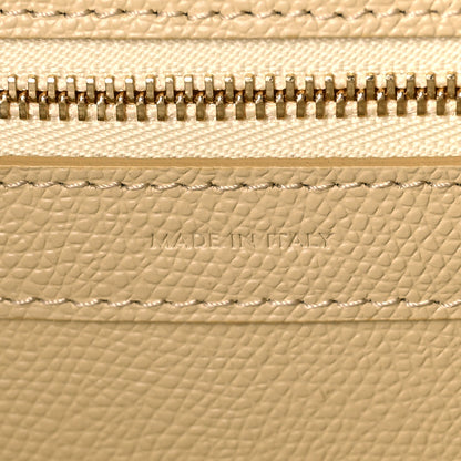 Celine Grained Calfskin Small Vertical Cabas Sand 6 of 9