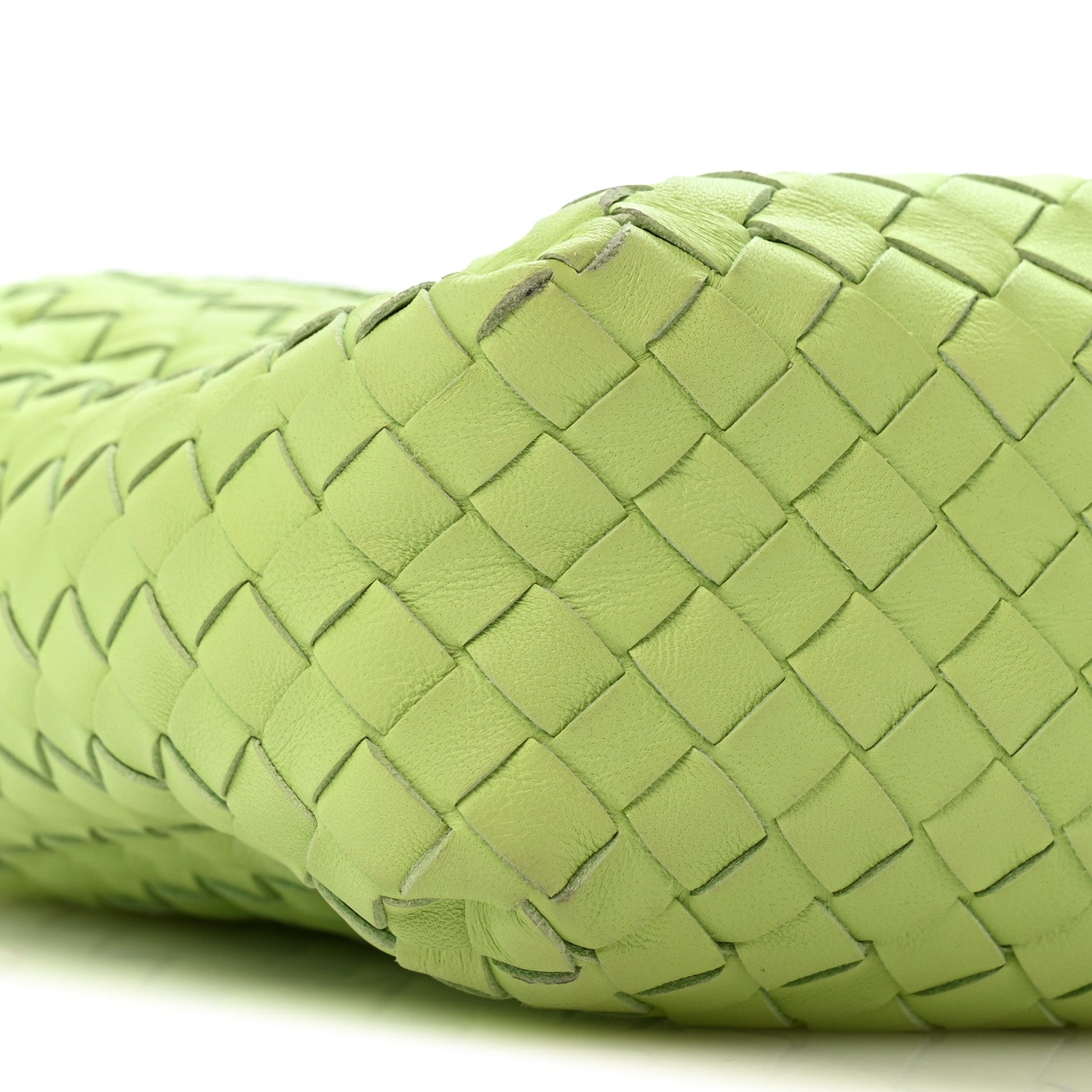 Bottega Veneta Nappa Intrecciato Small Camera Bag Acid Kiwi 9 of 11