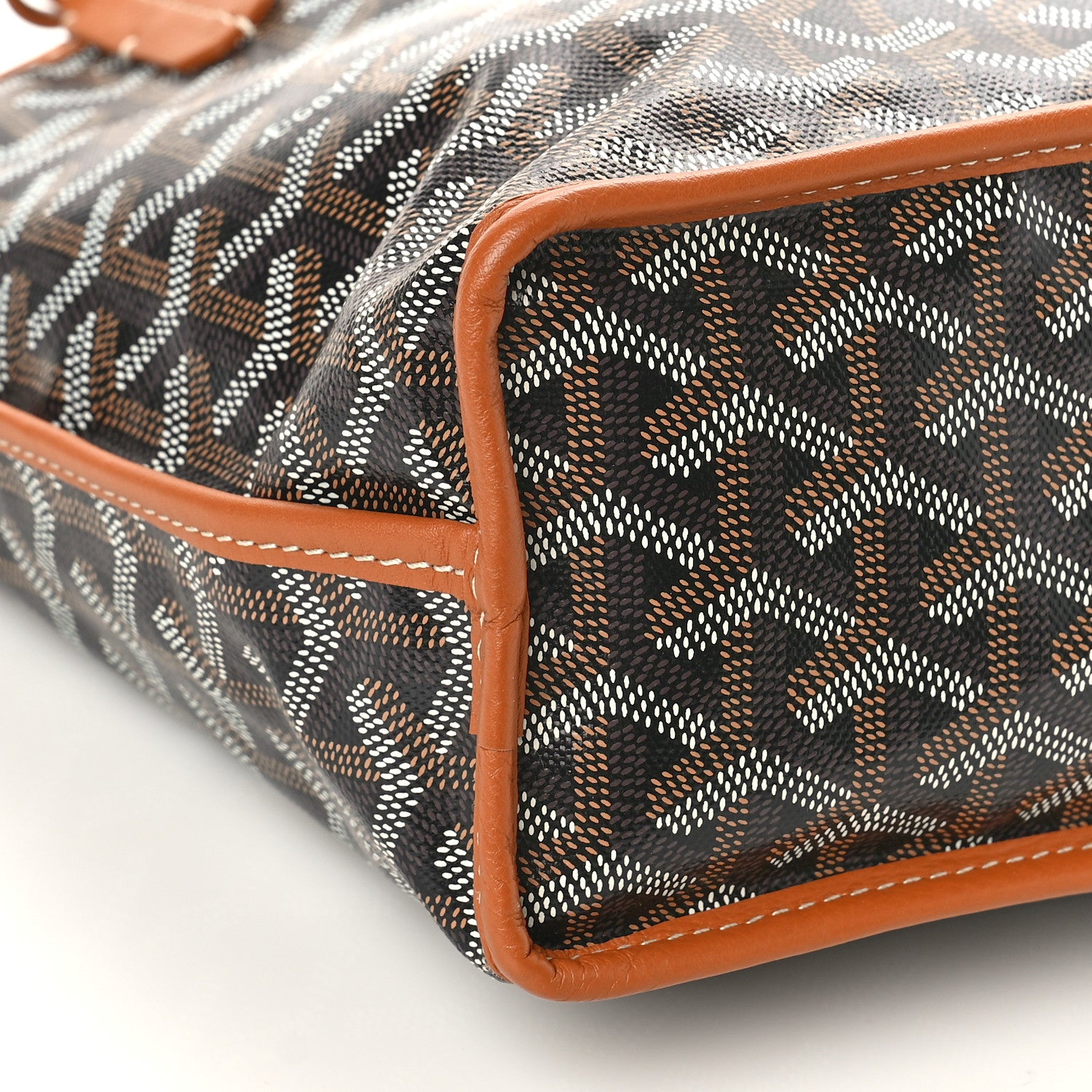 Goyard Goyardine Reversible Mini Anjou Black Gold 8 of 9