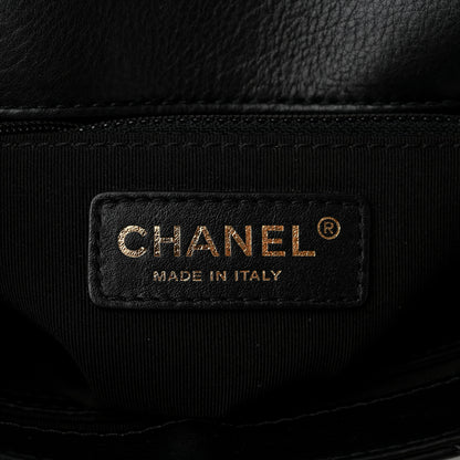 Chanel Calfskin Stitched Small Flap Bag Black 6 of 11