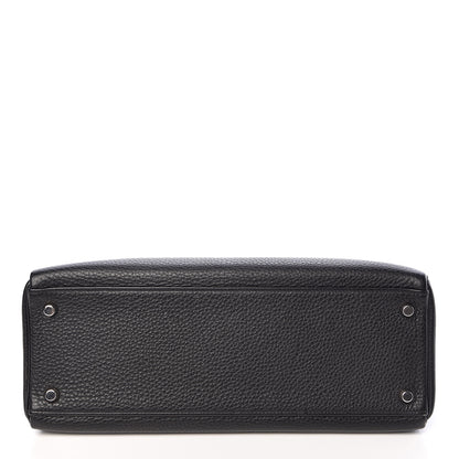 Hermes Taurillon Clemence Kelly Retourne 32 Black 7 of 37