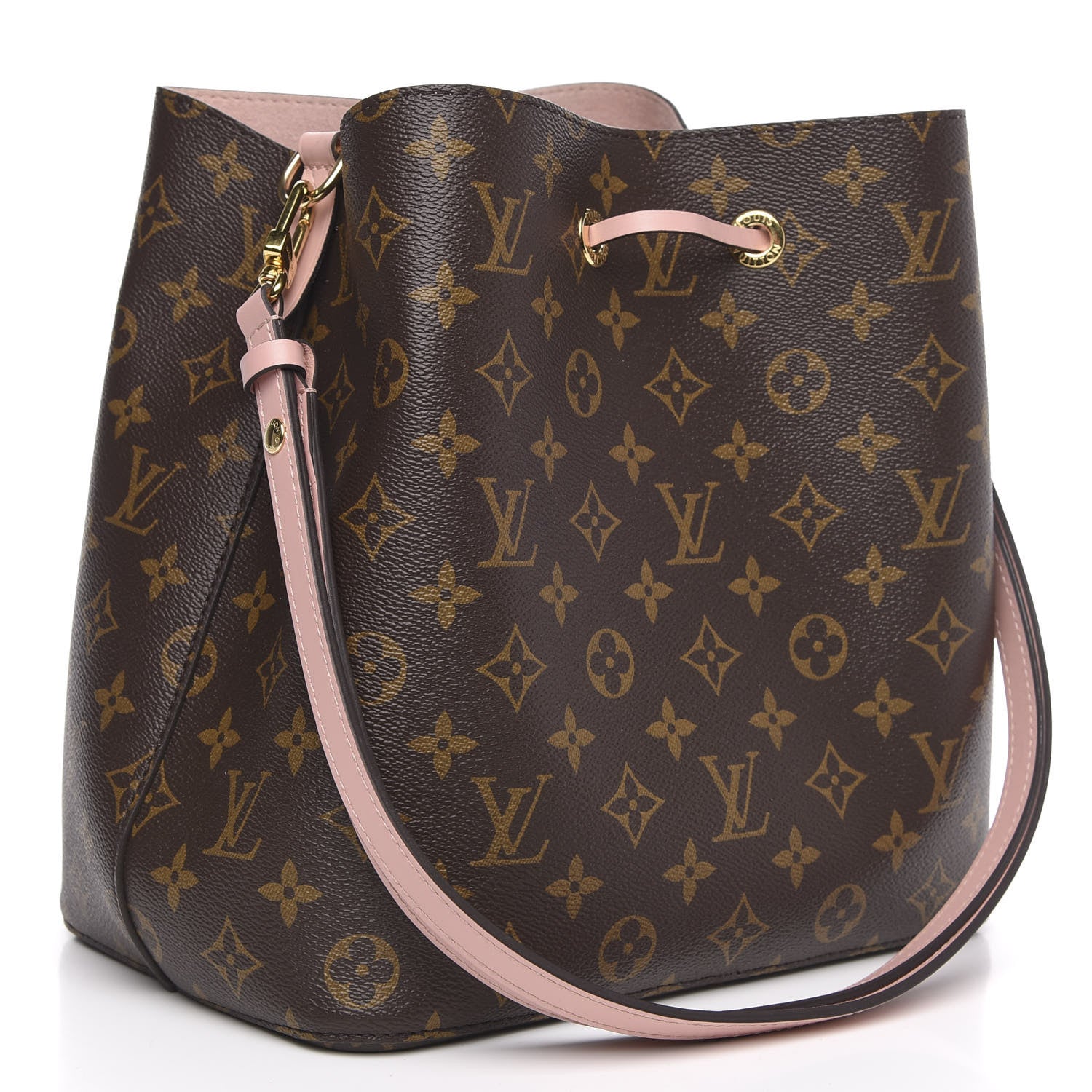 Louis Vuitton Monogram Neonoe MM Rose Poudre 3 of 9