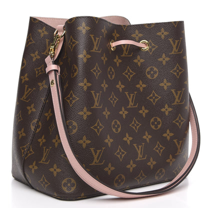 Louis Vuitton Monogram Neonoe MM Rose Poudre 3 of 9