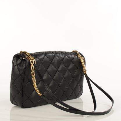 Chanel Calfskin Quilted Large Retro Chain Flap Black 3 of 8