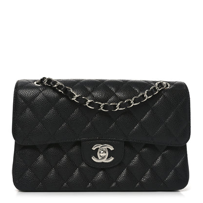 Chanel Caviar Quilted Small Double Flap Black 1 of 10
