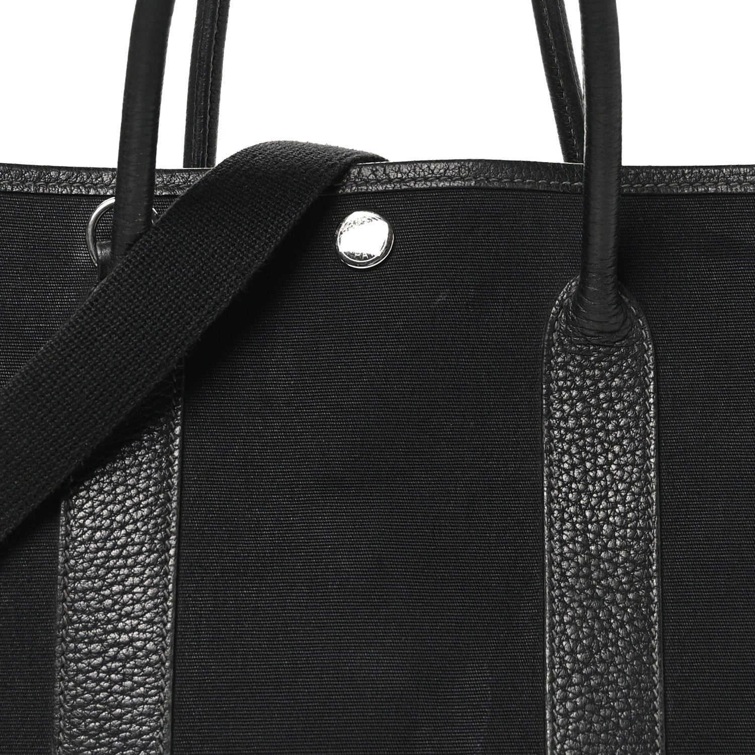 Hermes Toile Buffle Garden Party 30 TPM Black 8 of 11