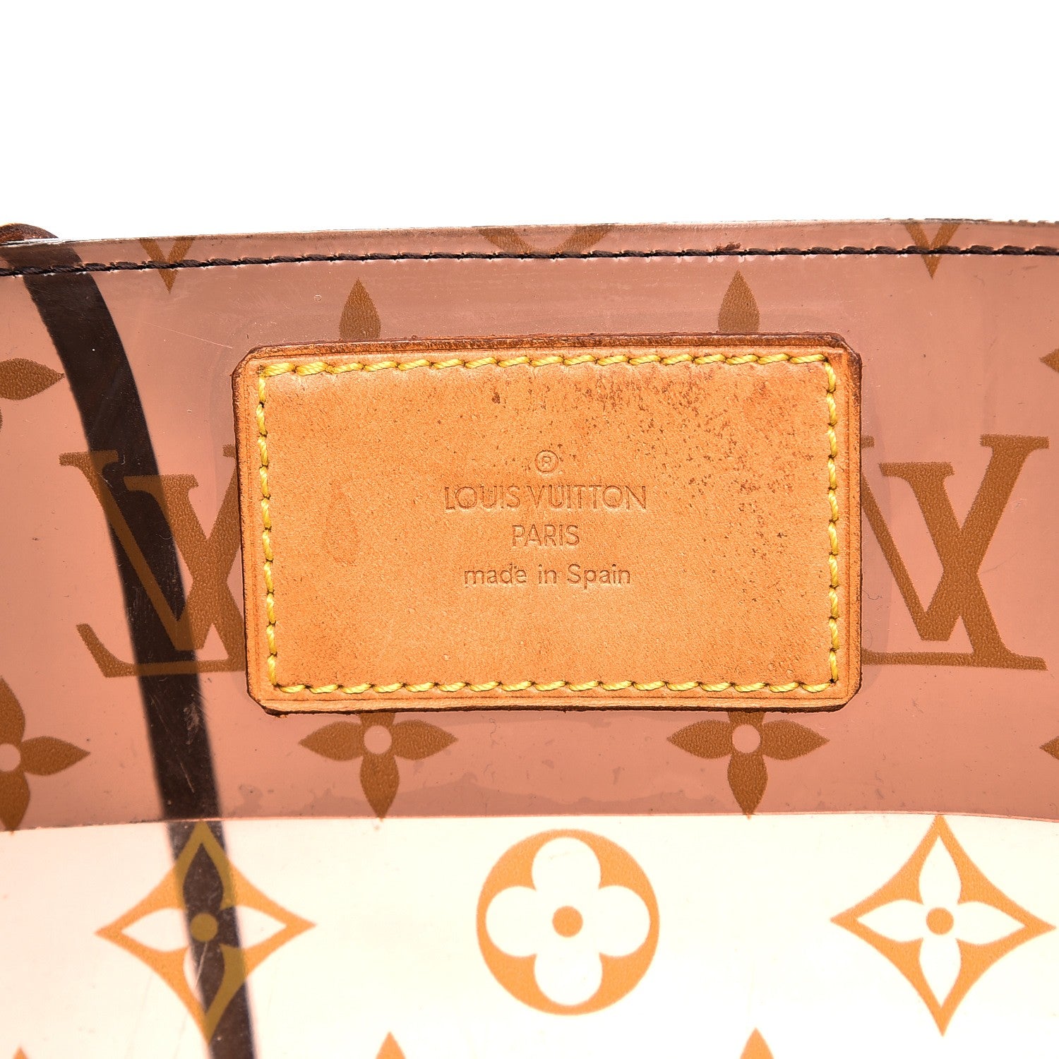 Louis Vuitton Vinyl Cabas Sac Ambre MM 13 of 16