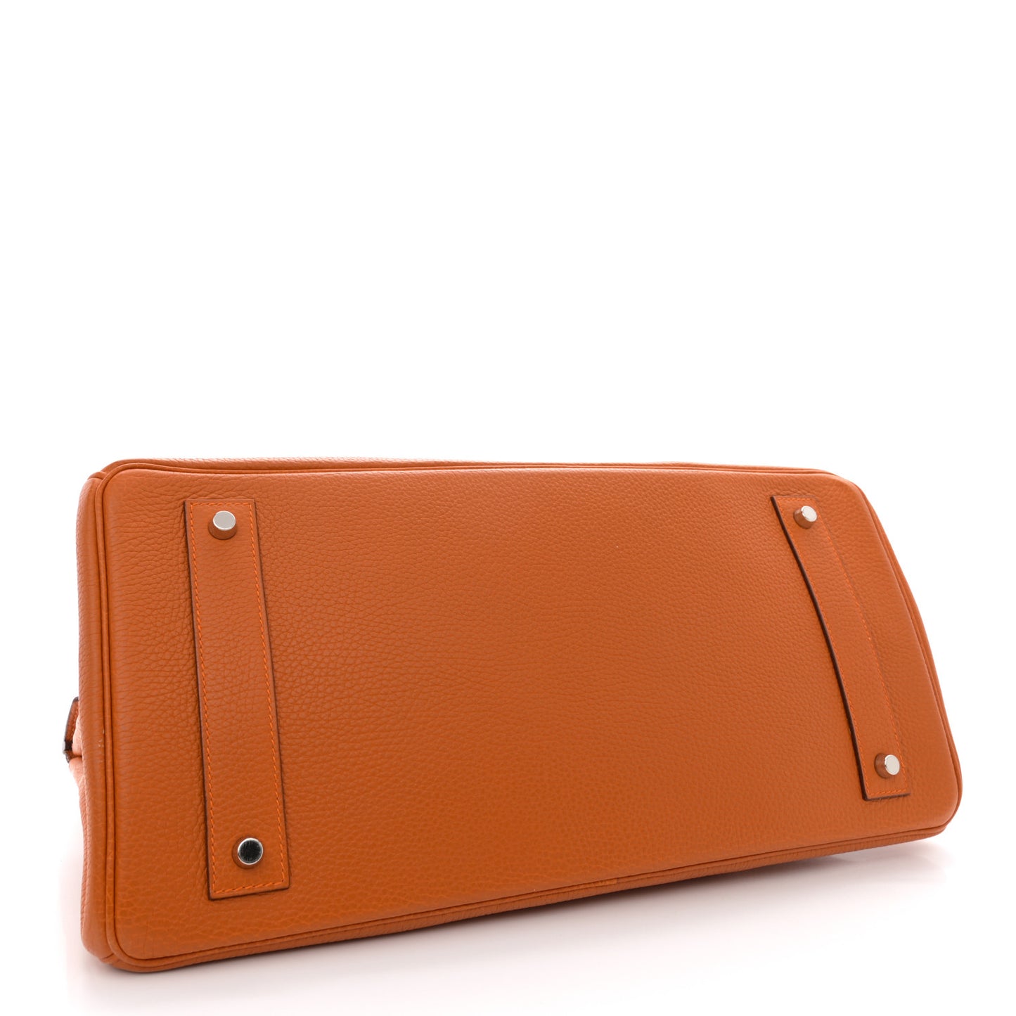 Taurillon Clemence JPG Birkin 42 Orange