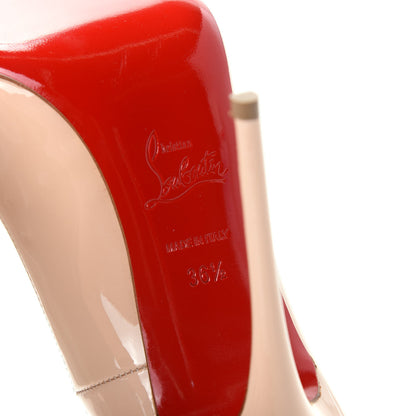 Christian Louboutin Patent So Kate 120 Pumps 36.5 Poudre 9 of 9
