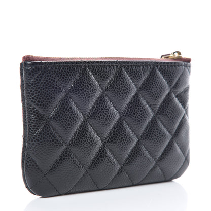 Chanel Caviar Quilted Small Cosmetic Case Black 3 of 7