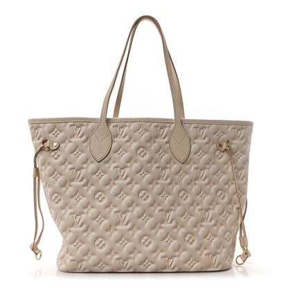 Louis Vuitton Empreinte Monogram Summer Stardust Neverfull MM Beige Clair 1 of 10