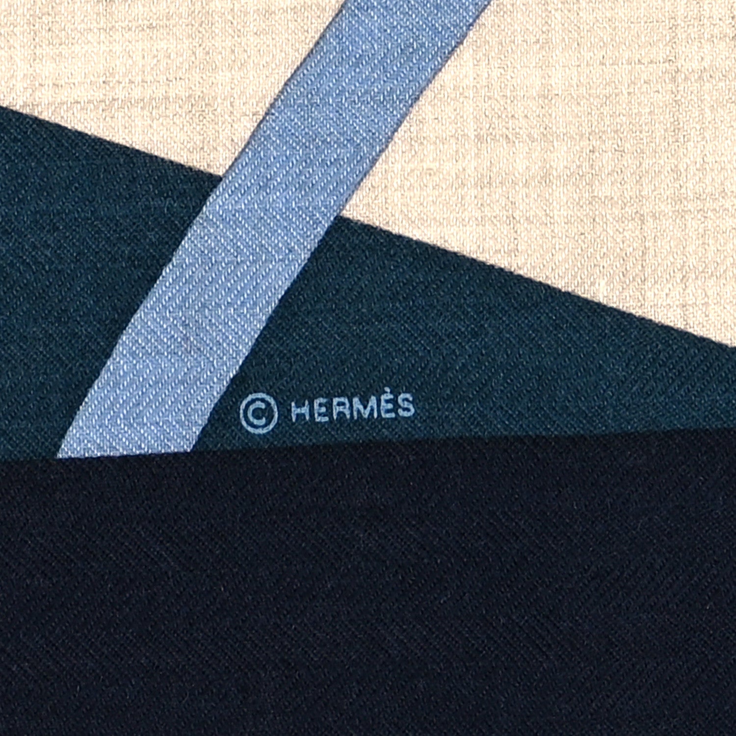 Hermes Cashmere Silk Cheval Au Scarf 100 5 of 6