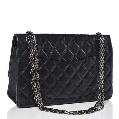 Chanel Aged Calfskin Quilted 2.55 Reissue 226 Flap Black 3 of 13