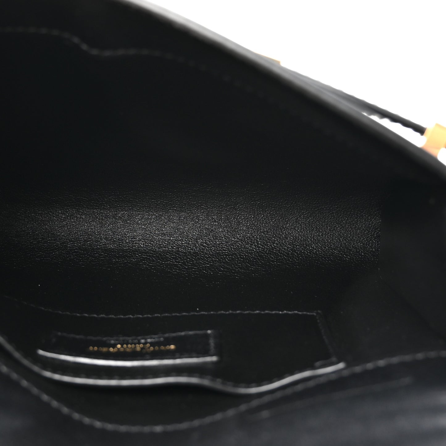 Smooth Calfskin Mini Manhattan Shoulder Bag Black