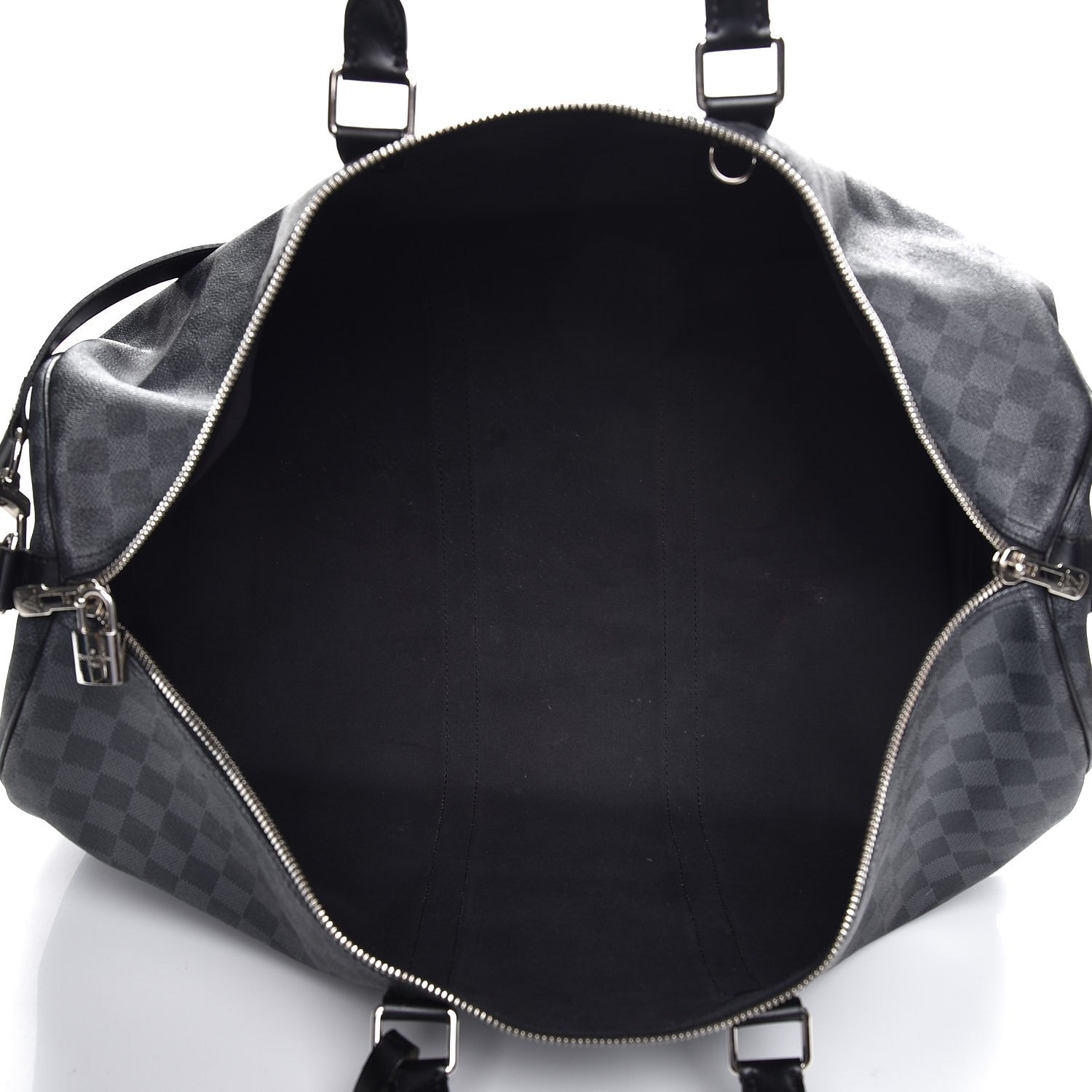 Louis Vuitton Damier Graphite Keepall Bandouliere 55 5 of 29