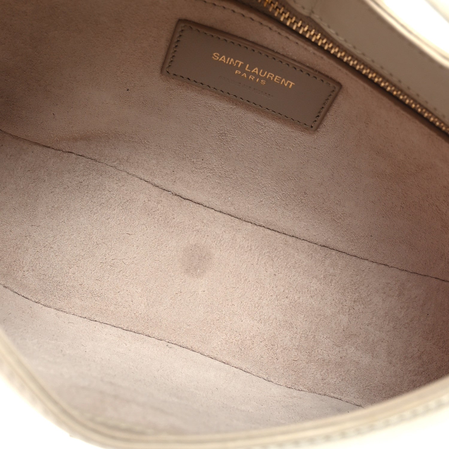 Saint Laurent Shiny Calfskin Le Fermoir Hobo 5 of 8